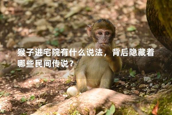 猴子進(jìn)宅院有什么說法，背后隱藏著哪些民間傳說？